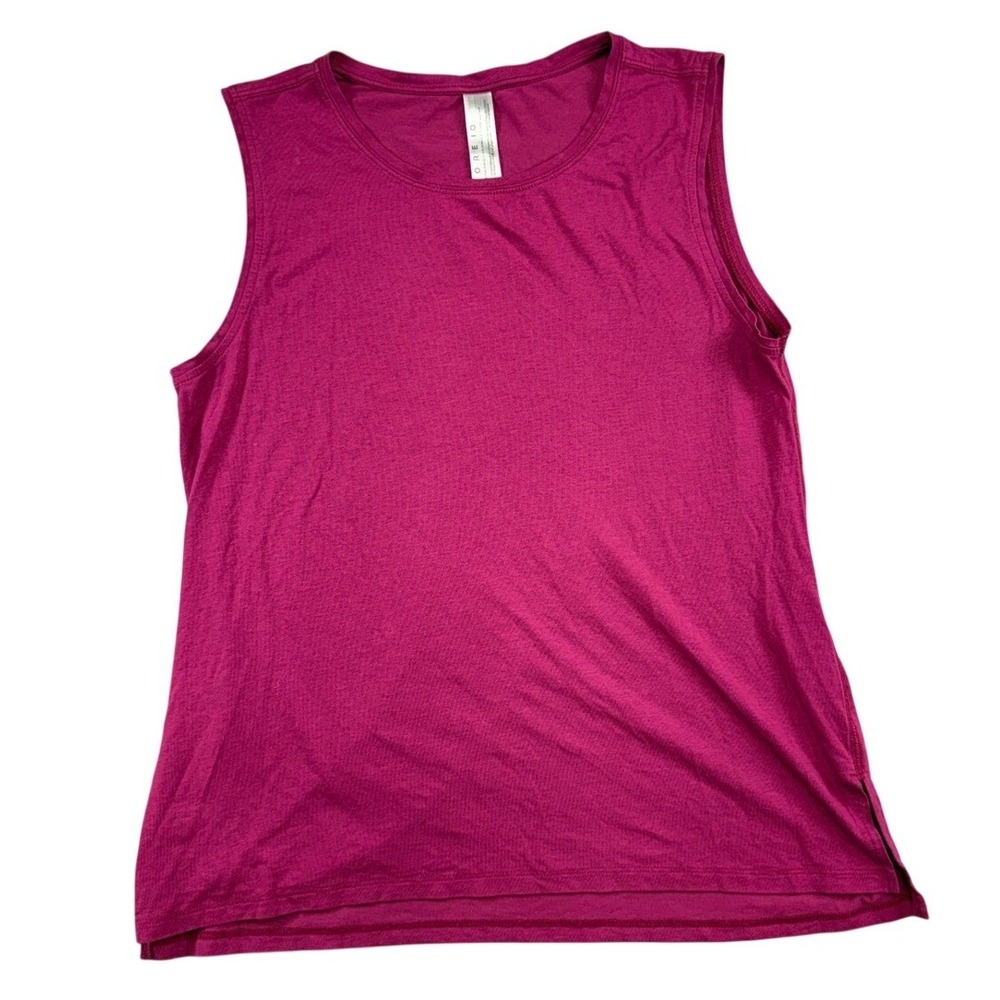 Core 10 Womens Magenta Pink Sleeveless Yoga Workout Tank Top Size M